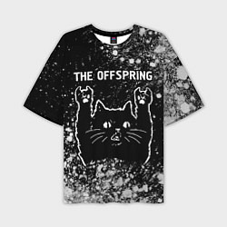 Футболка оверсайз мужская The Offspring Rock Cat, цвет: 3D-принт