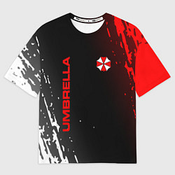 Мужская футболка оверсайз Resident evil амбрелла