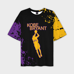 Мужская футболка оверсайз Kobe Bryant Баскетболист 24