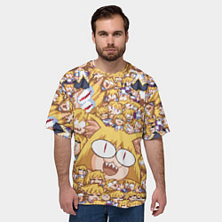 Футболка оверсайз мужская Neco-Arc, цвет: 3D-принт — фото 2