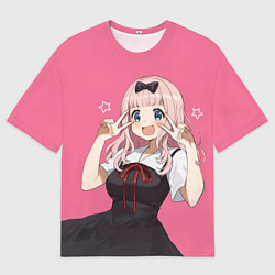 Футболка оверсайз мужская Чика на позитиве, цвет: 3D-принт