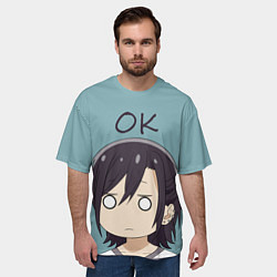 Футболка оверсайз мужская Идзуми Миямура ХориМия, цвет: 3D-принт — фото 2