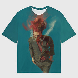 Футболка оверсайз мужская Эн art, цвет: 3D-принт