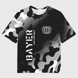 Футболка оверсайз мужская BAYER Bayer Pro Football Камуфляж, цвет: 3D-принт