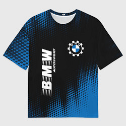 Футболка оверсайз мужская BMW BMW Autosport Абстракция, цвет: 3D-принт