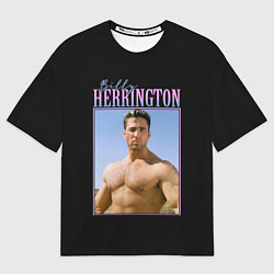 Футболка оверсайз мужская Billy Herrington Photo, цвет: 3D-принт