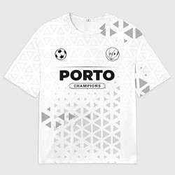 Мужская футболка оверсайз Porto Champions Униформа