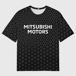 Мужская футболка оверсайз МИТСУБИСИ МОТОР Графика