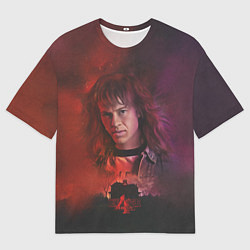 Футболка оверсайз мужская Eddie Munson, цвет: 3D-принт