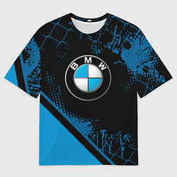 Мужская футболка оверсайз BMW : БМВ ЛОГО
