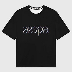 Футболка оверсайз мужская AESPA, цвет: 3D-принт