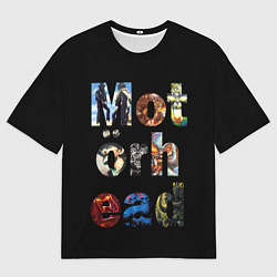 Мужская футболка оверсайз Motorhead Альбомы