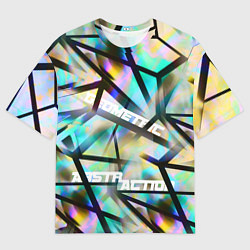 Мужская футболка оверсайз New Abstraction