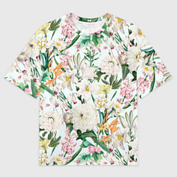 Футболка оверсайз мужская Цветы Для Невесты, цвет: 3D-принт
