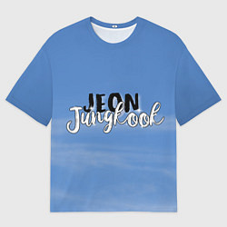 Мужская футболка оверсайз JEON JUNGKOOK BTS