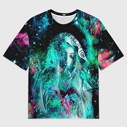 Мужская футболка оверсайз Revelation Moon