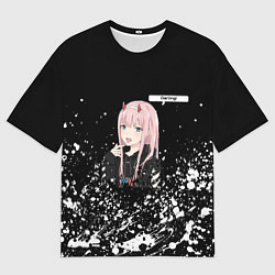 Футболка оверсайз мужская ZERO TWO DARLING, цвет: 3D-принт