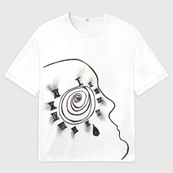 Футболка оверсайз мужская Bloodstream - Busyness, цвет: 3D-принт