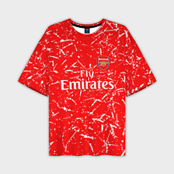 Мужская футболка оверсайз Arsenal fly emirates sport