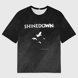 Футболка оверсайз мужская The Sound of Madness Shinedown, цвет: 3D-принт