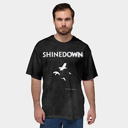 Футболка оверсайз мужская The Sound of Madness Shinedown, цвет: 3D-принт — фото 2