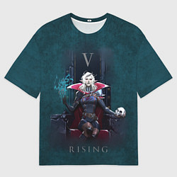 Футболка оверсайз мужская Вампирская Империя, цвет: 3D-принт