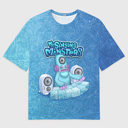 Футболка оверсайз мужская My singing monsters ДИДЖ Deedge, цвет: 3D-принт