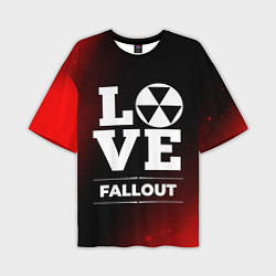 Футболка оверсайз мужская Fallout Love Классика, цвет: 3D-принт