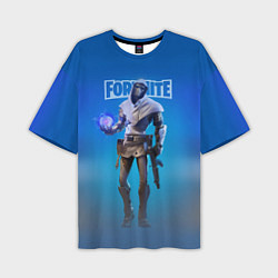 Мужская футболка оверсайз Fortnite Fusion skin Video game Hero