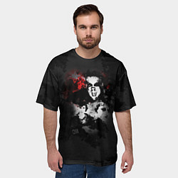 Футболка оверсайз мужская Stranger Things Trio, цвет: 3D-принт — фото 2