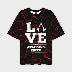 Мужская футболка оверсайз Assassins Creed Love Классика