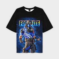 Мужская футболка оверсайз Fortnite Carbon Commando Плутон Персонаж Видеоигра