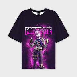 Мужская футболка оверсайз Fortnite Dark Power Chord Video game