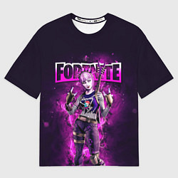 Футболка оверсайз мужская Fortnite Dark Power Chord Video game, цвет: 3D-принт