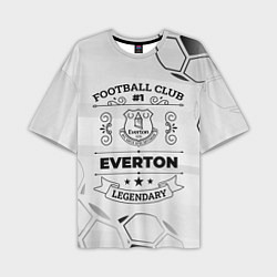 Мужская футболка оверсайз Everton Football Club Number 1 Legendary