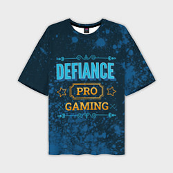 Мужская футболка оверсайз Игра Defiance: PRO Gaming