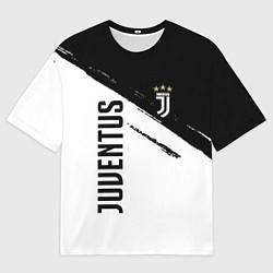 Футболка оверсайз мужская Ювентус фс, цвет: 3D-принт