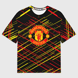 Мужская футболка оверсайз Манчестер юнайтед manchester united