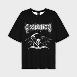 Мужская футболка оверсайз Dissection - Anti-Cosmic Metal of Death