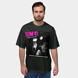 Футболка оверсайз мужская Underclass Hero - Sum 41, цвет: 3D-принт — фото 2