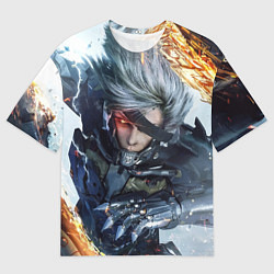 Футболка оверсайз мужская Metal Gear Rising: Revengeance, цвет: 3D-принт