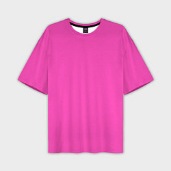 Мужская футболка оверсайз Яркий розовый из фильма Барби