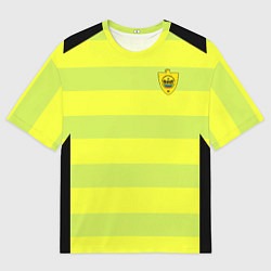 Футболка оверсайз мужская Форма ФК Анжи, цвет: 3D-принт