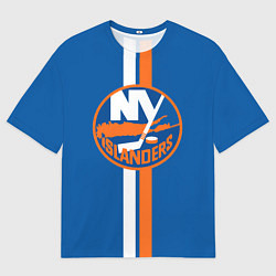 Мужская футболка оверсайз Нью-Йорк Айлендерс Форма