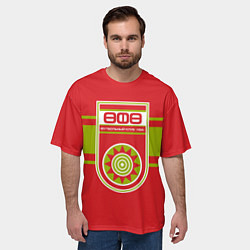 Футболка оверсайз мужская ФК УФА, цвет: 3D-принт — фото 2