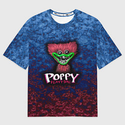 Футболка оверсайз мужская Poppy playtime Haggy Waggy Хагги Вагги Поппи плейт, цвет: 3D-принт