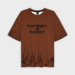 Мужская футболка оверсайз Five Nights At Freddys : game