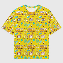 Мужская футболка оверсайз CAMPING TRAVEL