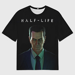 Футболка оверсайз мужская Half life - Gman, цвет: 3D-принт
