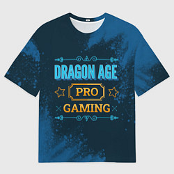 Мужская футболка оверсайз Игра Dragon Age: PRO Gaming